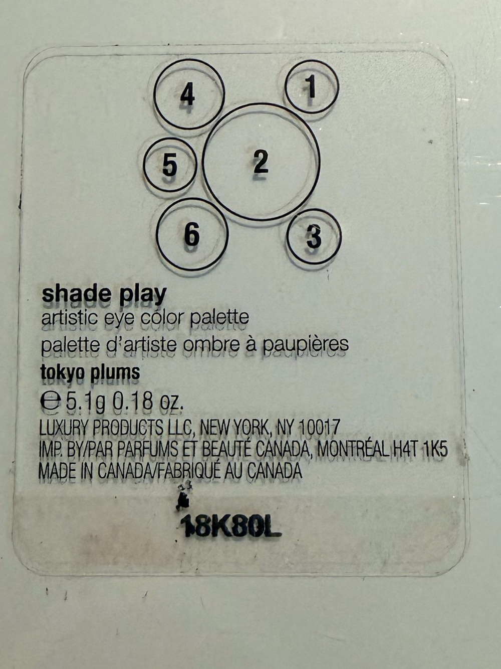 Eyeshadow Palette  Tokyo plums by Michelle Pham - Picture 3 of 3